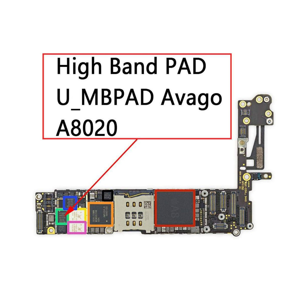 iPhone 6/6P A8020 Förstärkare IC - PhonecareMobilreservdelar