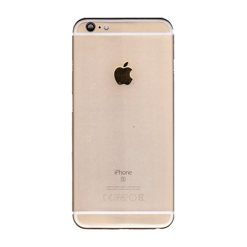 iPhone 6S Plus Baksida med Komplett Ram - Guld - PhonecareMobilreservdelar