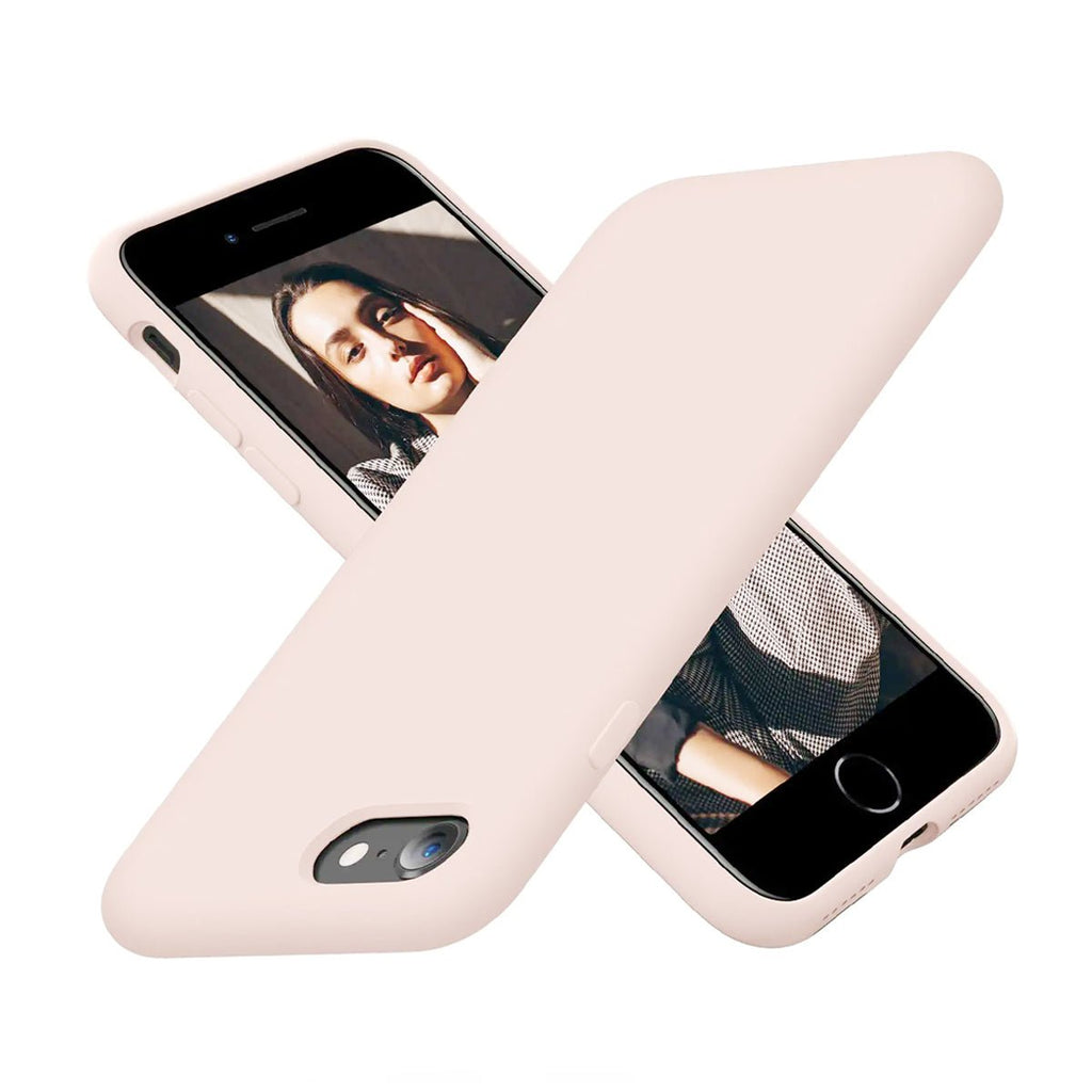 iPhone 7/8/SE (2020/2022) Mobilskal Silikon Rvelon - Sand - PhonecareMobilskalRosa