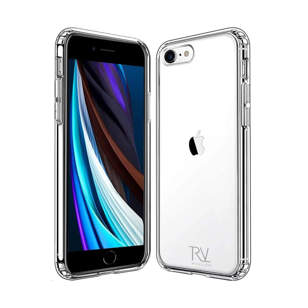 iPhone 7/8/SE 2020/2022 Stöttåligt Skal Rvelon - Transparent - PhonecareMobilskalTransparent