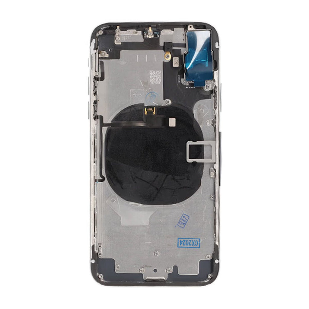 iPhone X Back Cover Complete OEM Silver With Small Parts - Phonecare