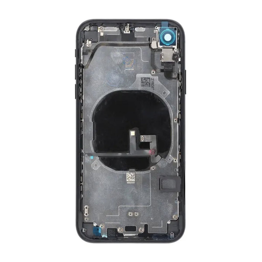 iPhone XR Back Cover Complete OEM Black With Small Parts - Phonecare