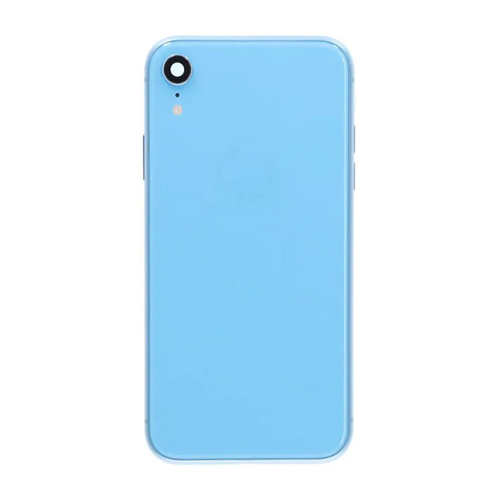 iPhone XR Back Cover Complete OEM Blue With Small Parts - Phonecare