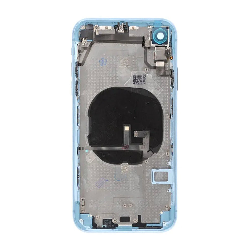 iPhone XR Back Cover Complete OEM Blue With Small Parts - Phonecare