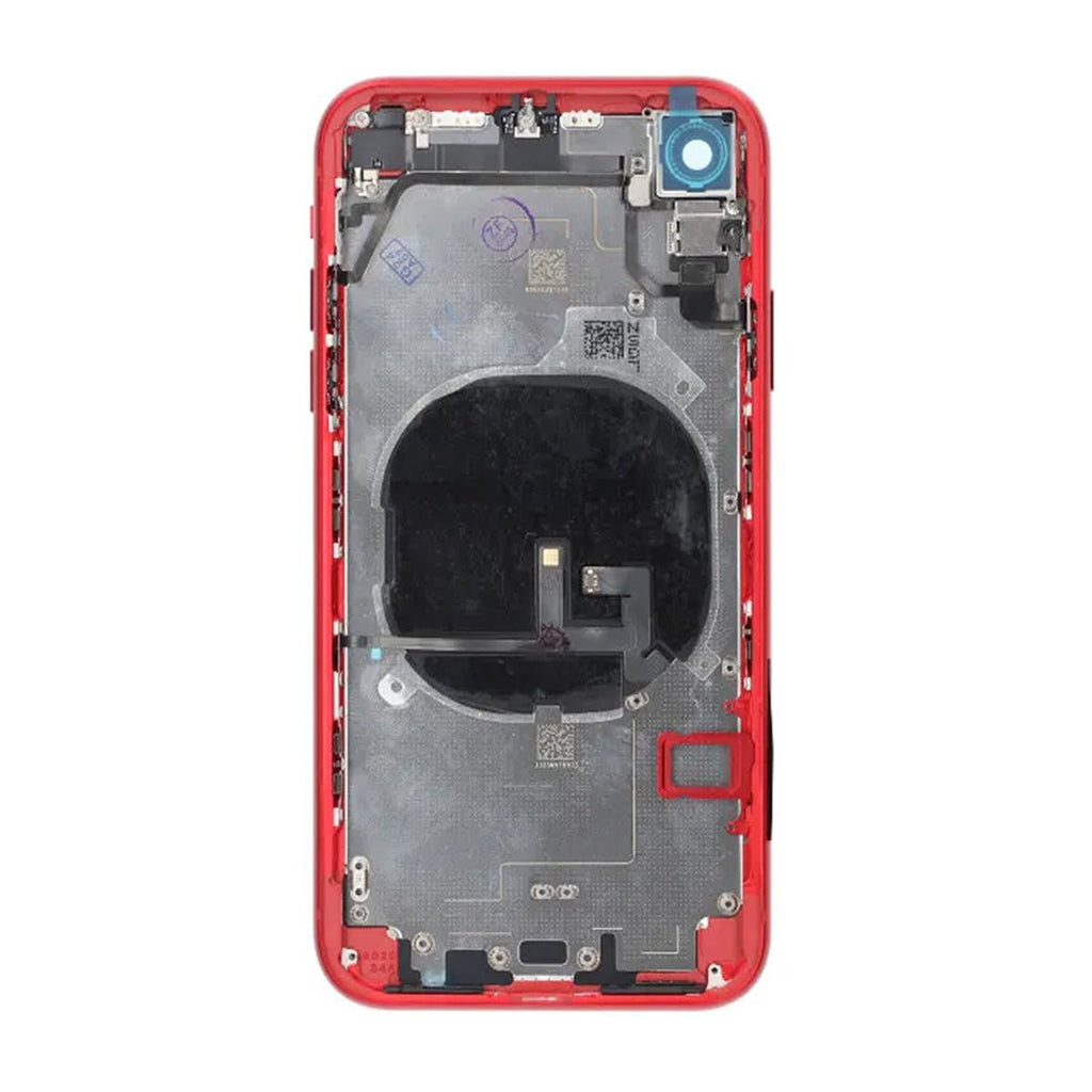 iPhone XR Back Cover Complete OEM Red With Small Parts - Phonecare