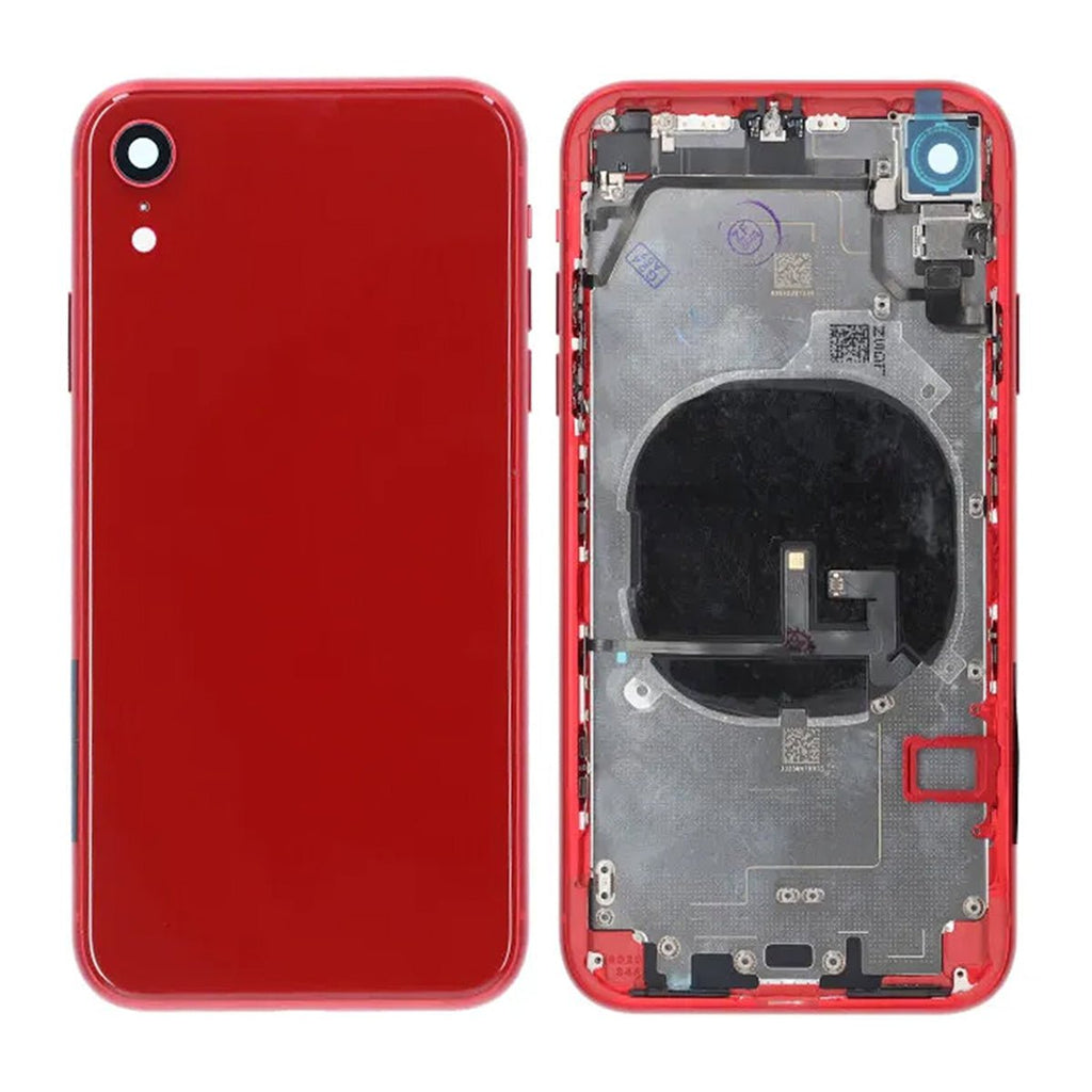 iPhone XR Back Cover Complete OEM Red With Small Parts - Phonecare