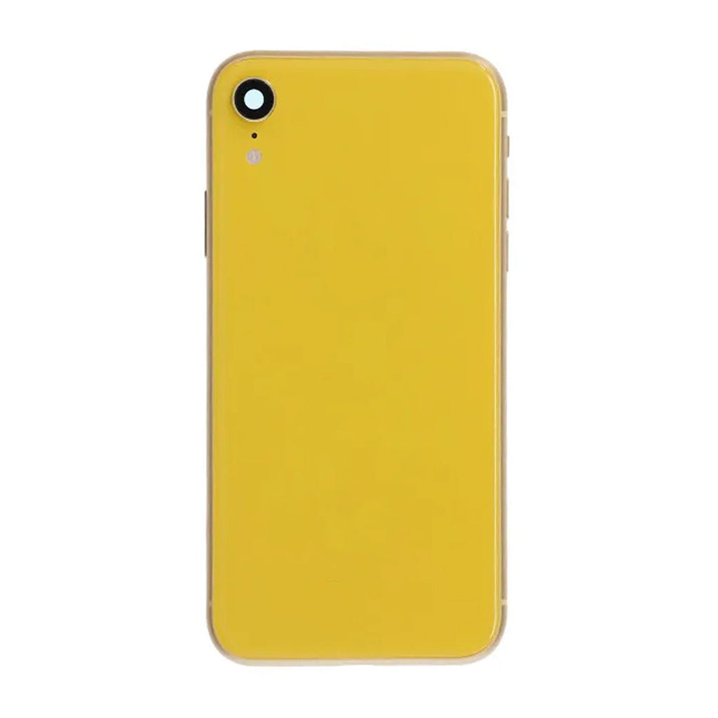 iPhone XR Back Cover Complete OEM Yellow With Small Parts - Phonecare