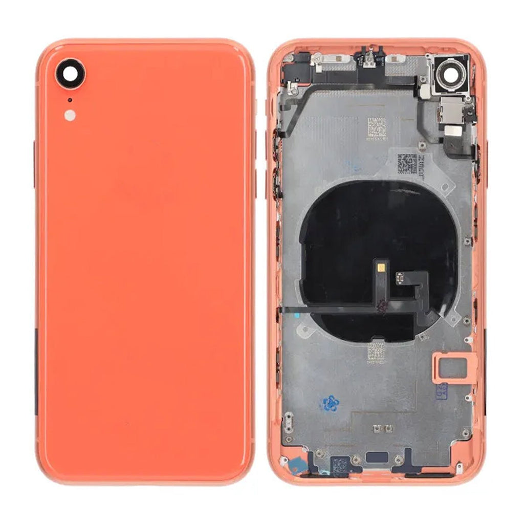 iPhone XR Baksida med Komplett Ram OEM - Rosa - PhonecareMobilreservdelar