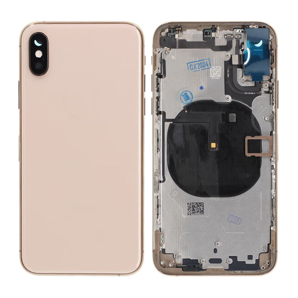 iPhone XS Back Cover Complete OEM Gold With Small Parts - Phonecare