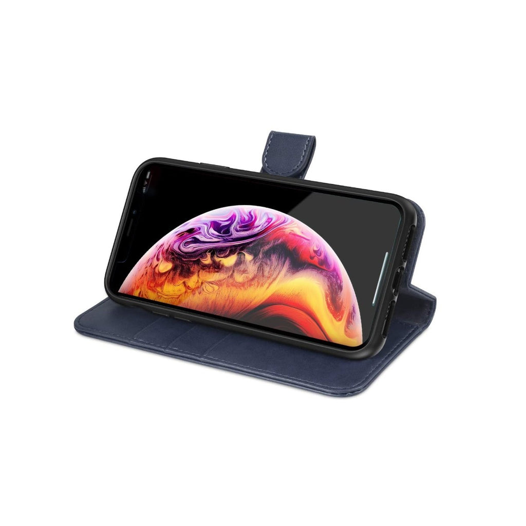 iPhone XS Max Plånboksfodral Magnet - Blå - PhonecareMobilskalBlå