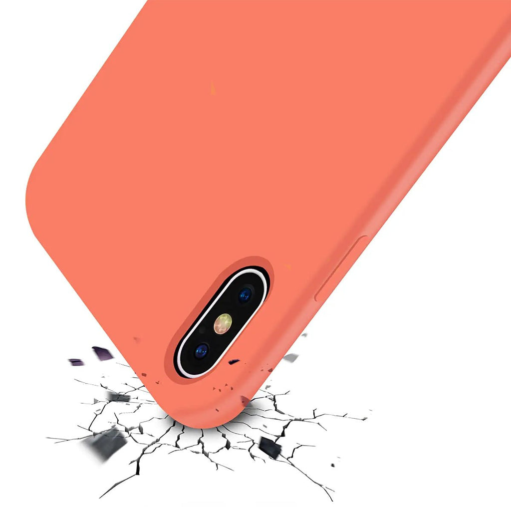 iPhone X/XS Mobilskal Silikon Rvelon - Rosa - PhonecareMobilskalRosa