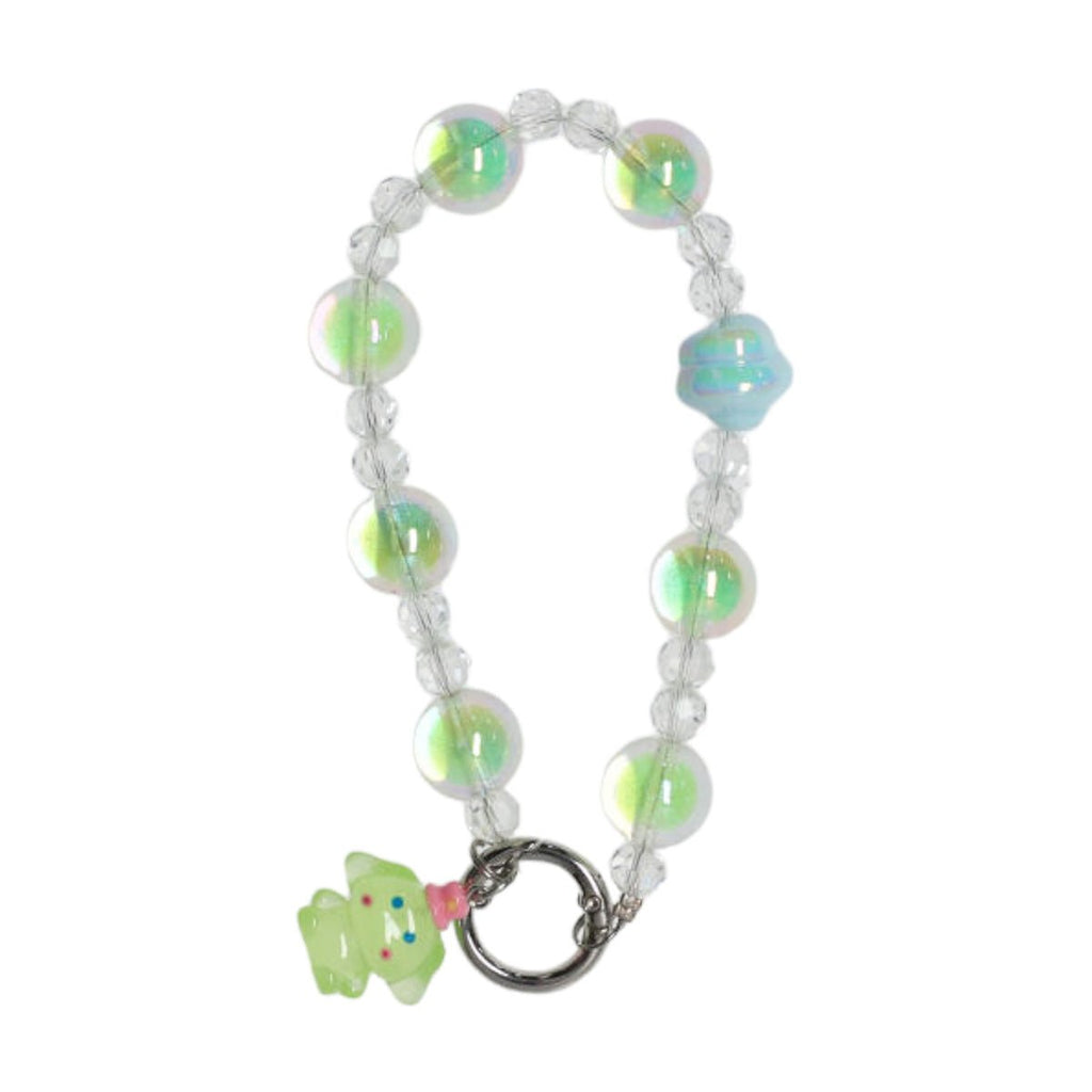 Luminous pearl color Green+ cinnamon dog chain - Phonecare