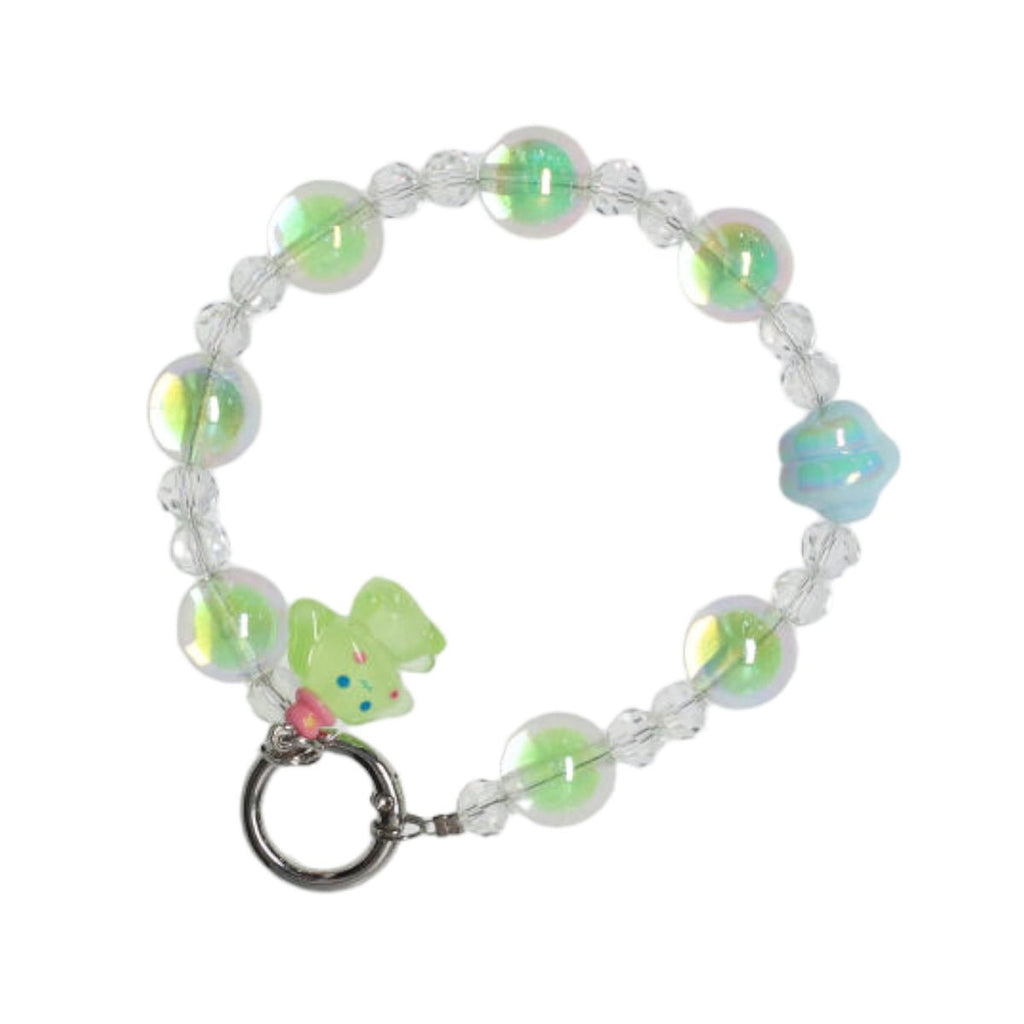 Luminous pearl color Green+ cinnamon dog chain - Phonecare