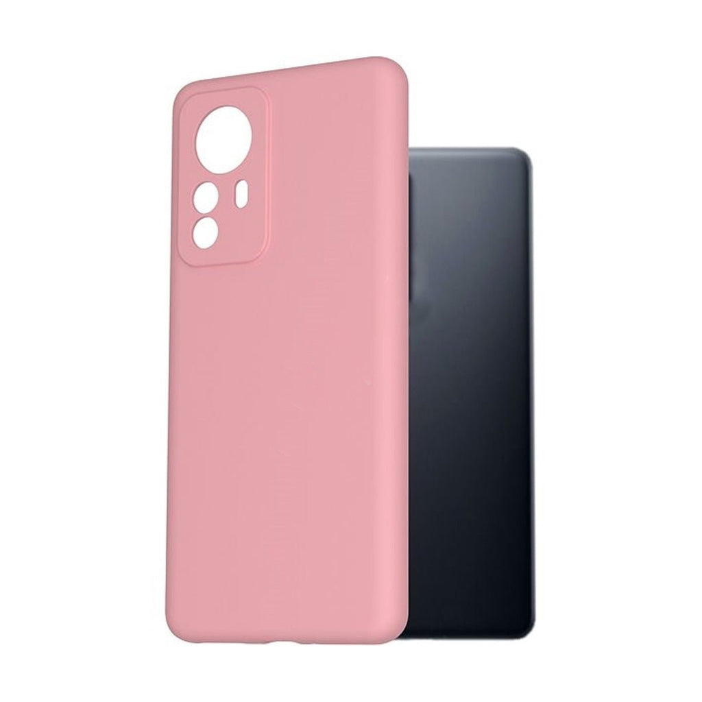 Mobilskal Silikon Xiaomi 12 Pro - Rosa - PhonecareMobilskalRosa