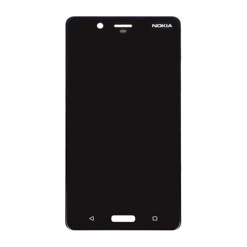 Nokia 8 Skärm med LCD Display OEM - Svart - PhonecareMobilreservdelar