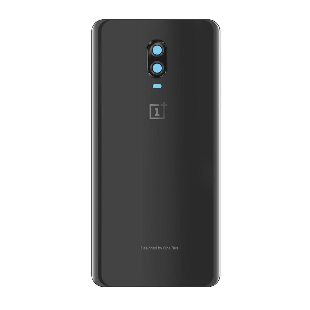 OnePlus 6T Baksida/Batterilucka - Spegel Svart - PhonecareMobilreservdelar