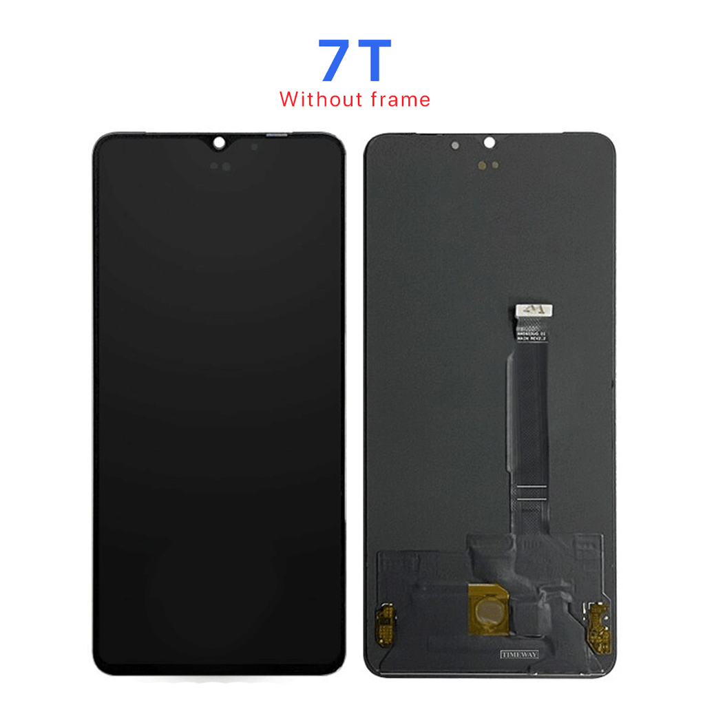 OnePlus 7T LCD Skärm - Svart - PhonecareMobilreservdelarBlack