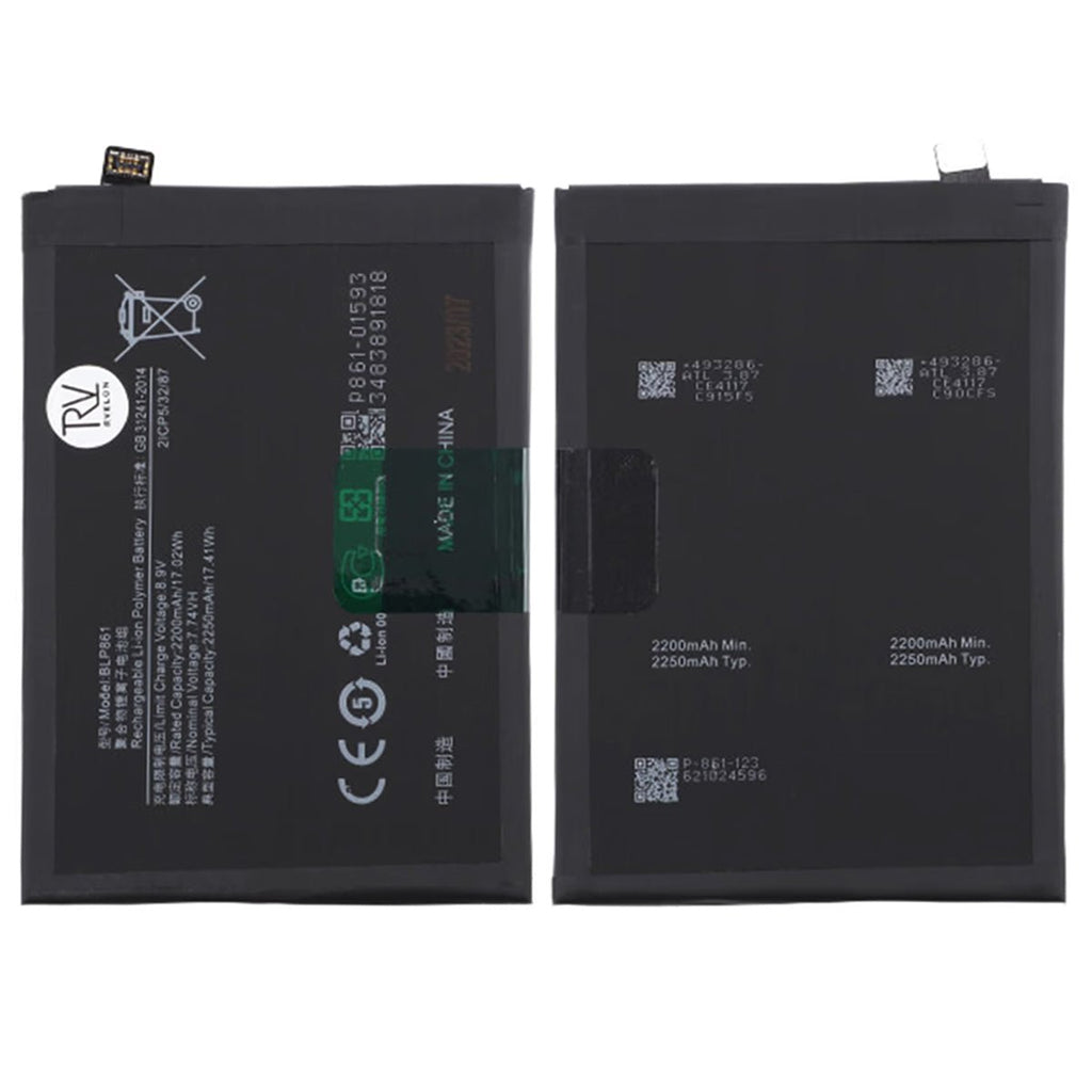 OnePlus Nord 2 /Nord 2T 5G Batteri - PhonecareMobilreservdelar