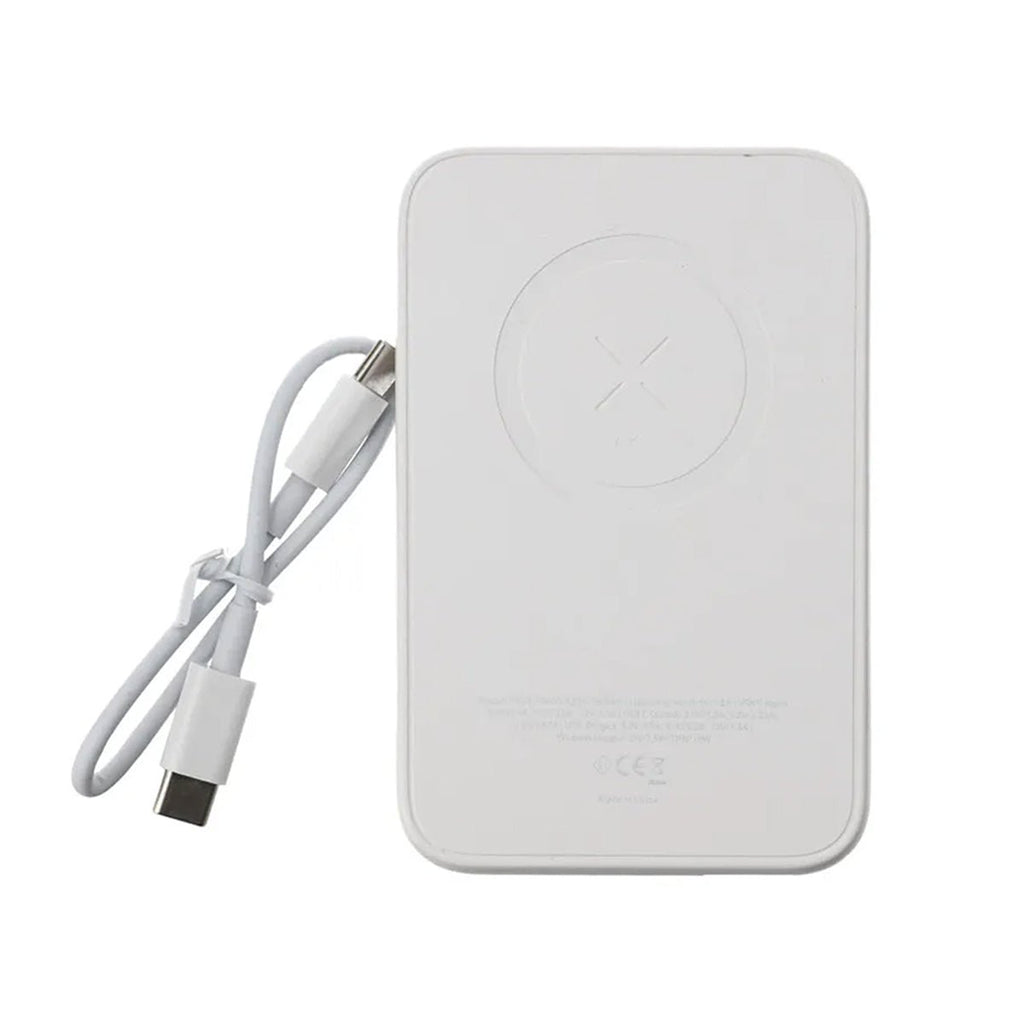 Powerbank med Magsafe Rvelon 5000 mAh - Vit