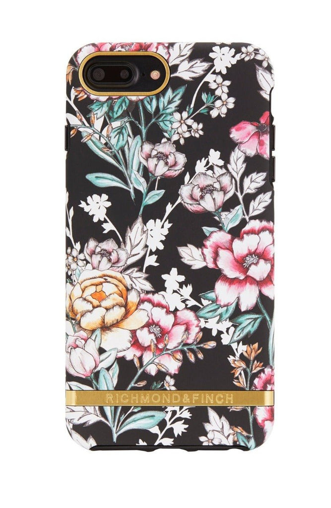 Richmond & Finch Skal Black Floral - iPhone 6/6S/7/8 Plus