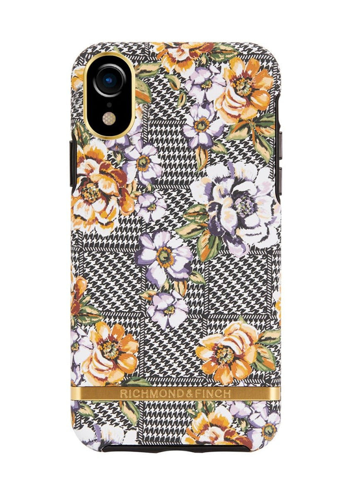 Richmond & Finch Skal Floral Tweed - iPhone XR