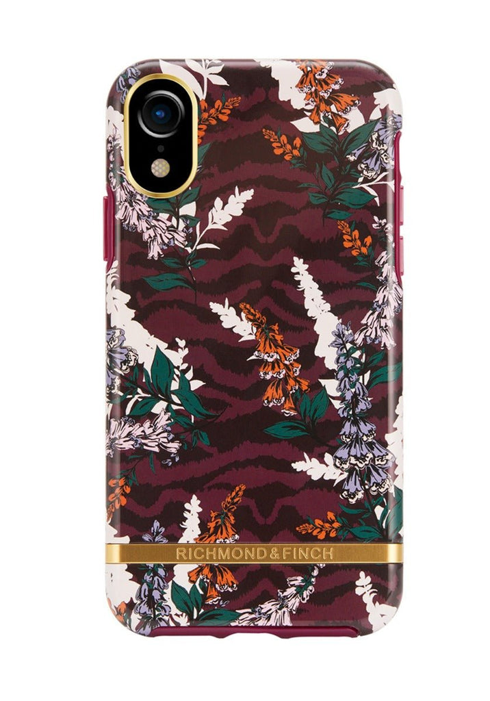 Richmond & Finch Skal Floral Zebra - iPhone XR