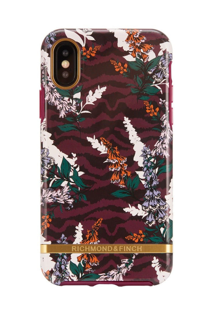 Richmond & Finch Skal Floral Zebra - iPhone XS Max