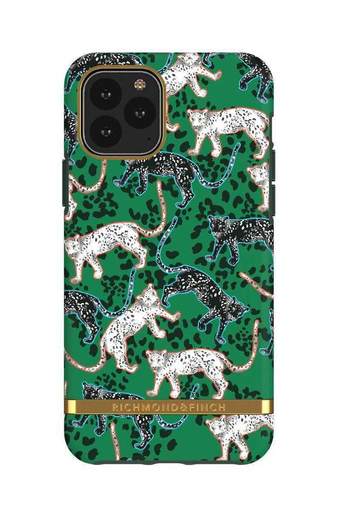 Richmond & Finch Skal Green Leopard - iPhone 11 Pro Max