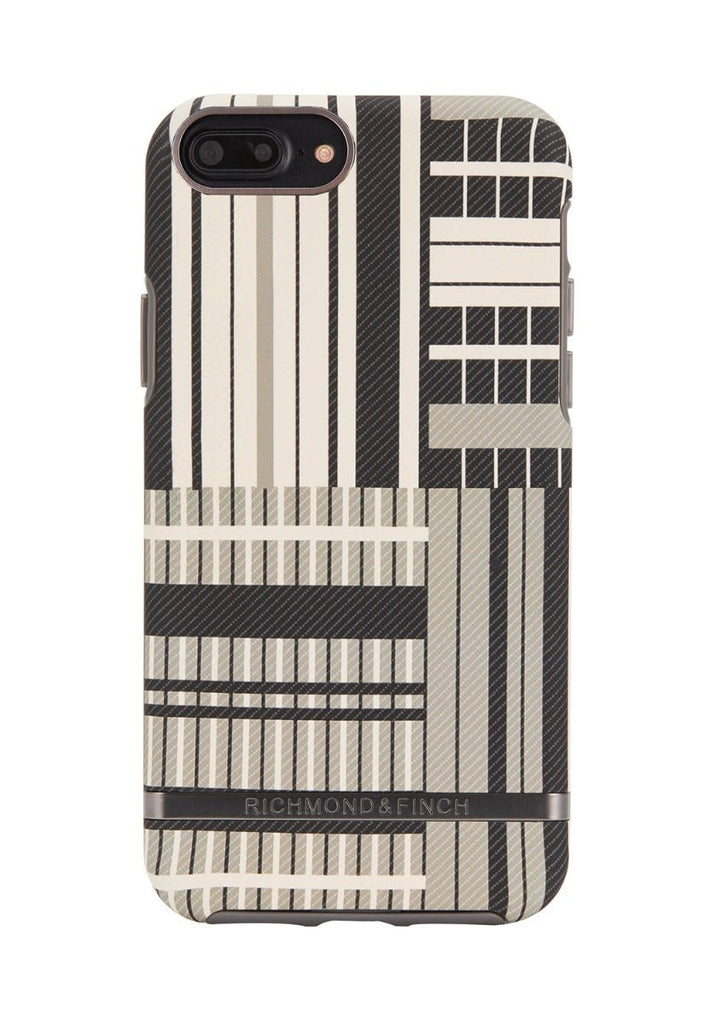 Richmond & Finch Skal Platinum Stripes - iPhone 6/7/8 Plus