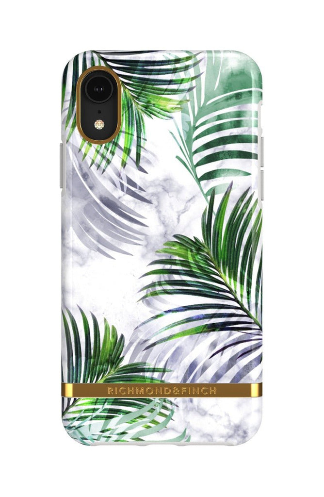 Richmond & Finch Skal Vit Marmor Tropics - iPhone XR