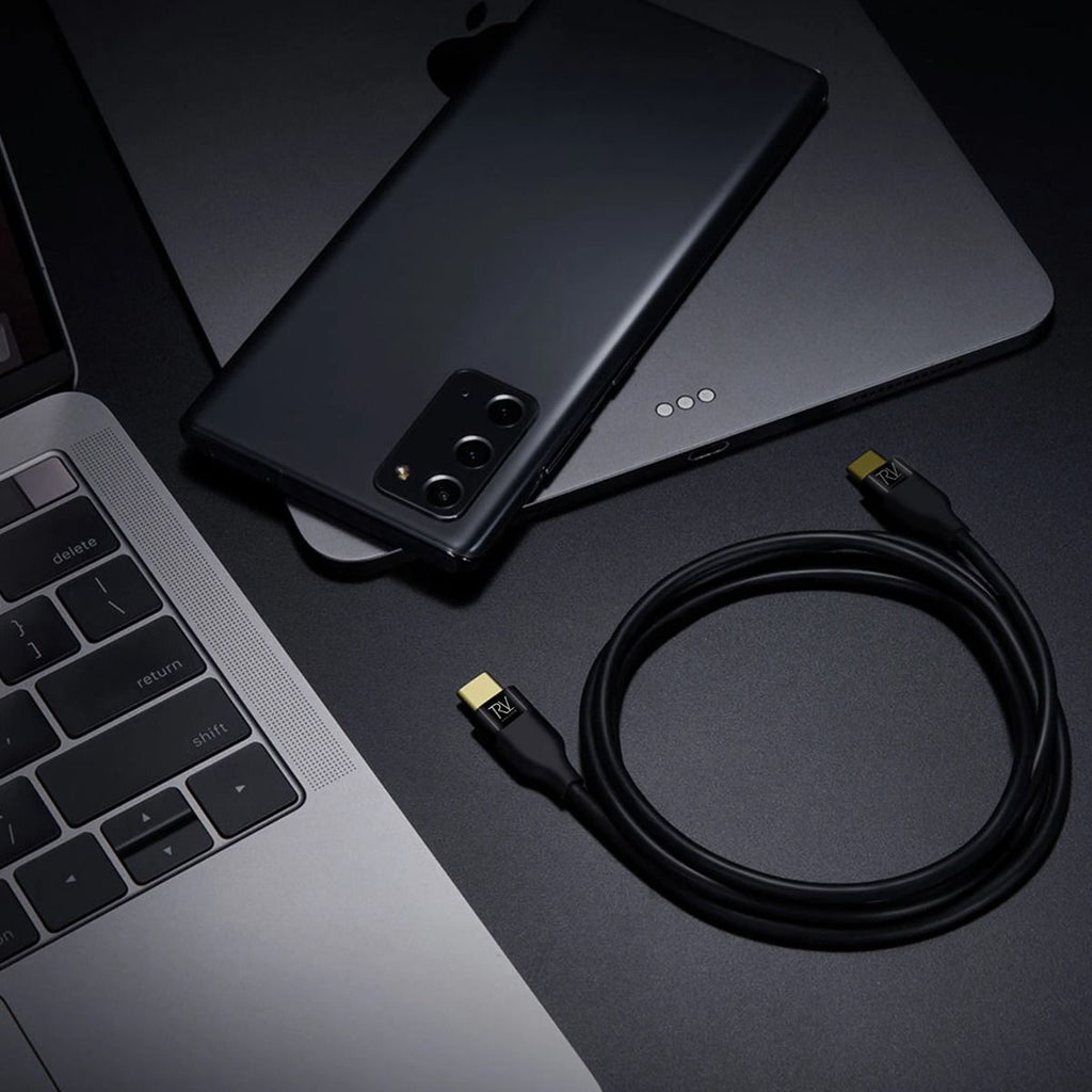 Rvelon USB C till USB C Kabel 1m