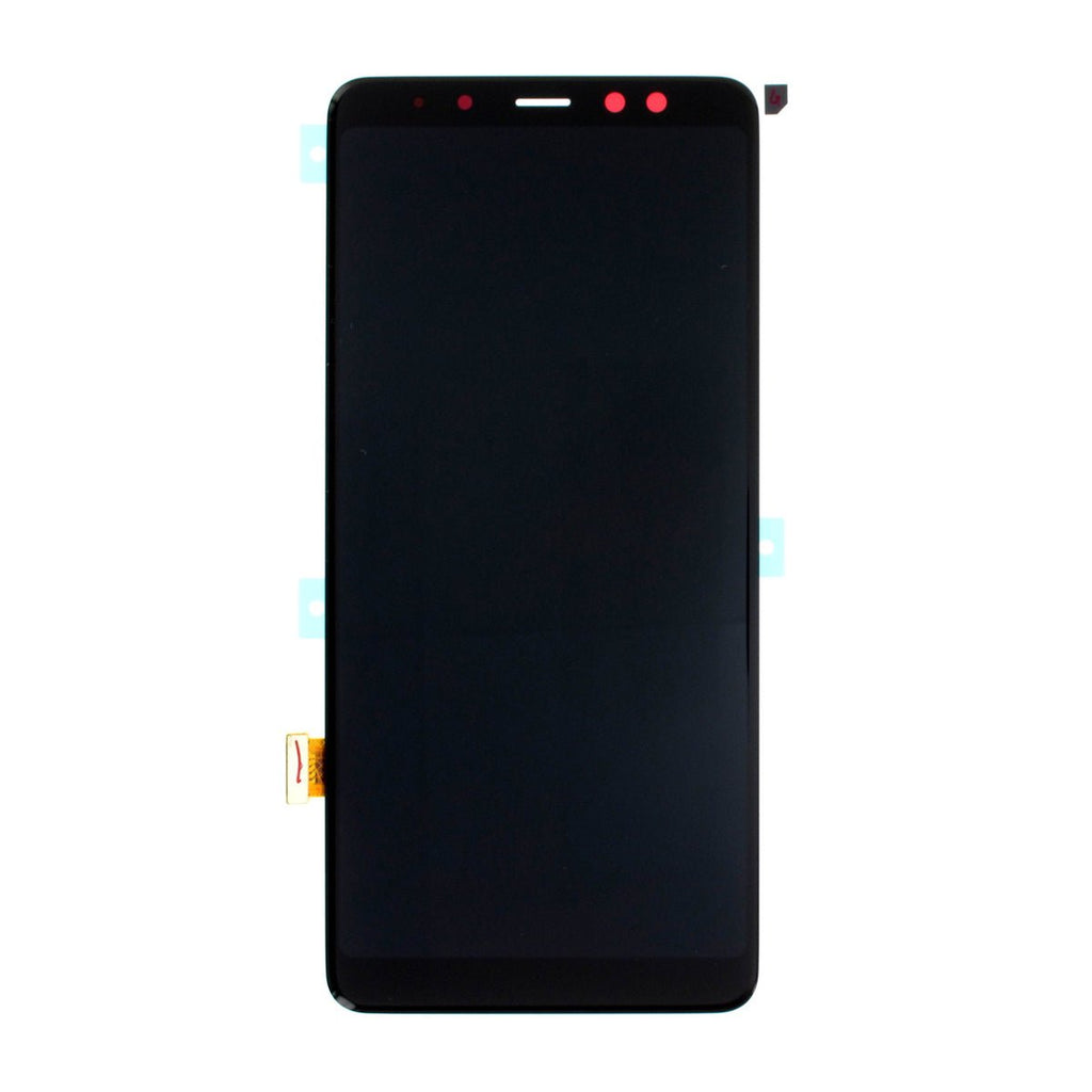 Samsung A8 Plus 2018 Skärm LCD Display Original - Svart