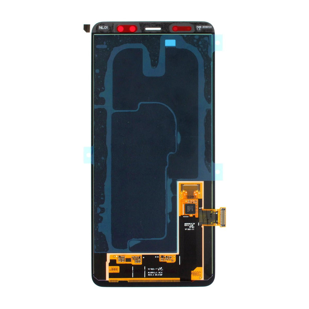 Samsung A8 Plus 2018 Skärm LCD Display Original - Svart