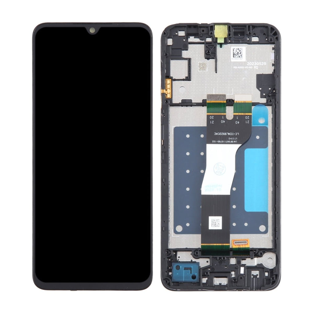 Samsung Galaxy A05s Skärm med LCD Display Original - Svart