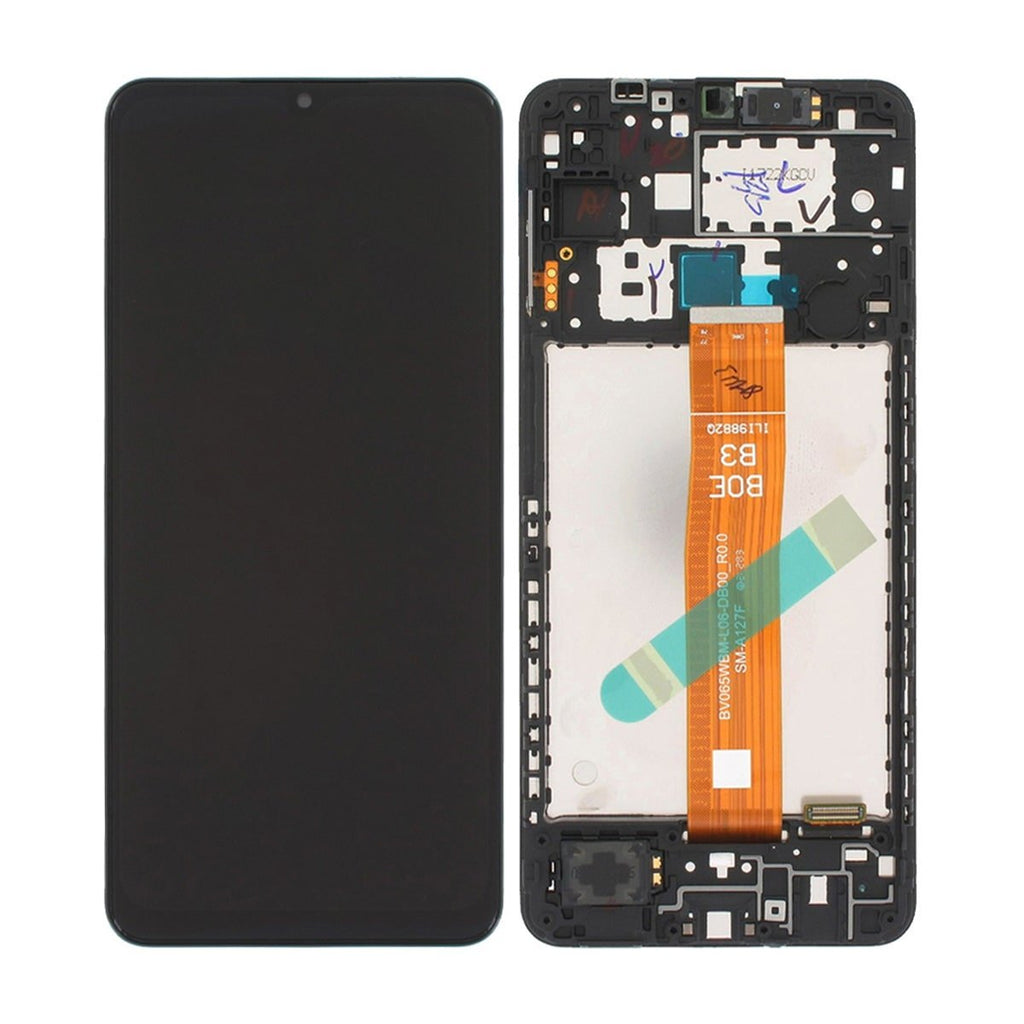 Samsung Galaxy A12 Nacho/A12s Skärm med LCD Display Original - Svart