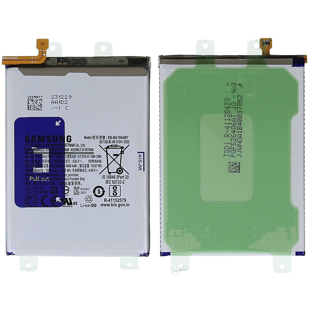 Samsung Galaxy A15 4G/5G (SM - A155F/SM - A156B) Battery EB - BA156ABY 5000mAh