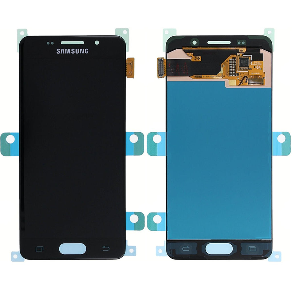 Samsung Galaxy A3 2016 (A310F) Skärm med LCD Display Original - Svart