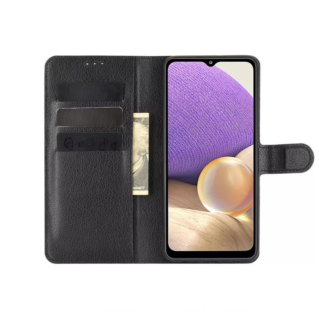 Samsung Galaxy A32 5G Plånboksfodral med Magnet Rvelon - Svart