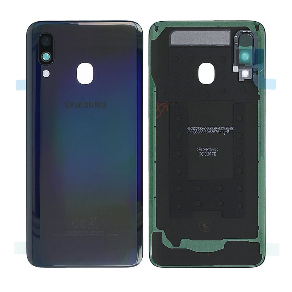 Samsung Galaxy A40 (SM - A405F) Baksida Original - Svart