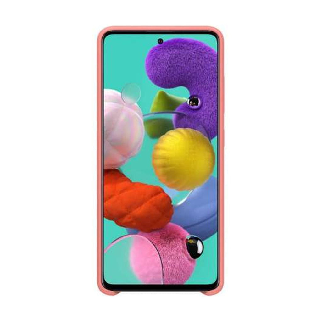 Samsung Galaxy A52 Mobilskal Silikon - Rosa