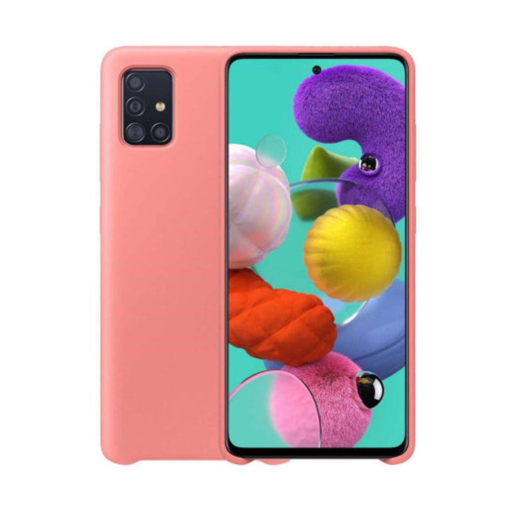 Samsung Galaxy A52 Mobilskal Silikon - Rosa