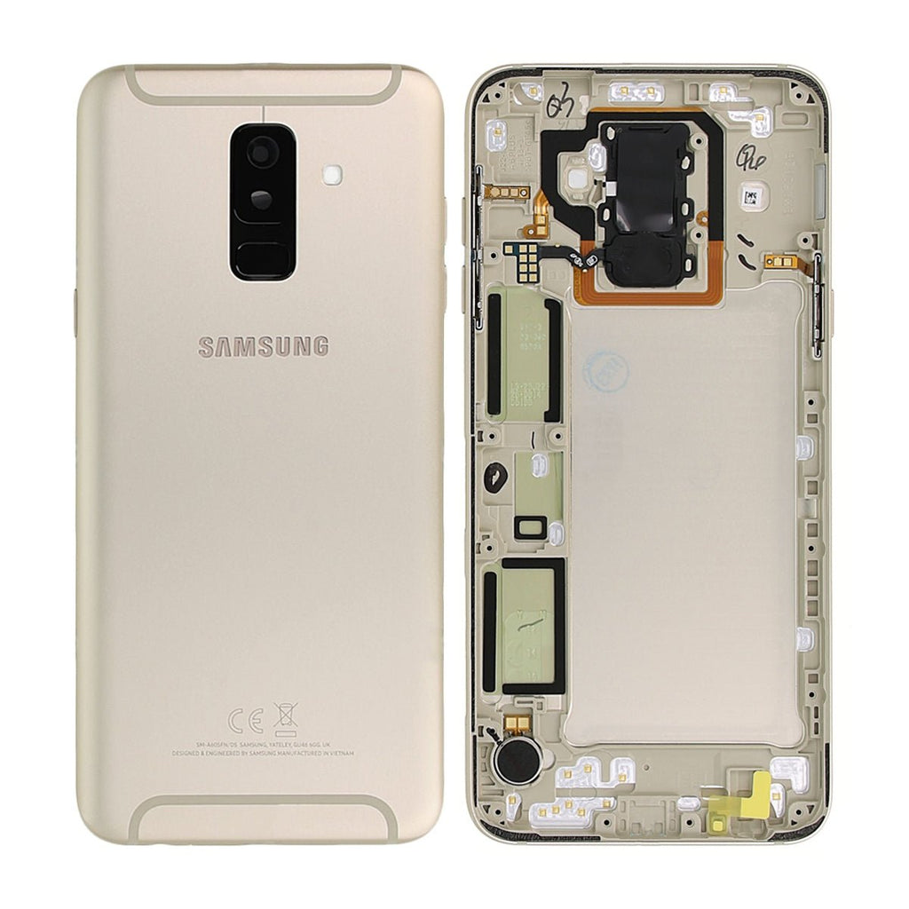 Samsung Galaxy A6 Plus 2018 (SM - A605F) Baksida Original - Guld