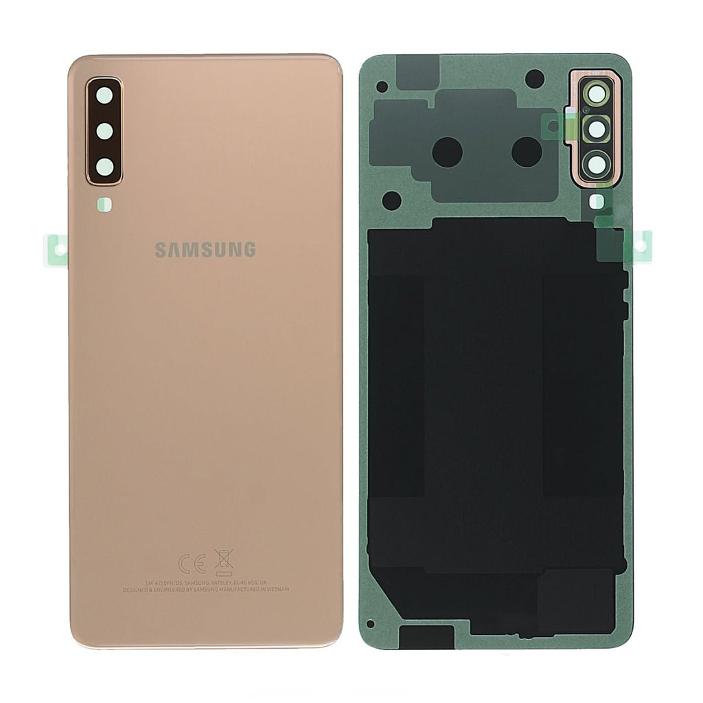 Samsung Galaxy A7 2018 (SM - A750F) Baksida Original - Guld