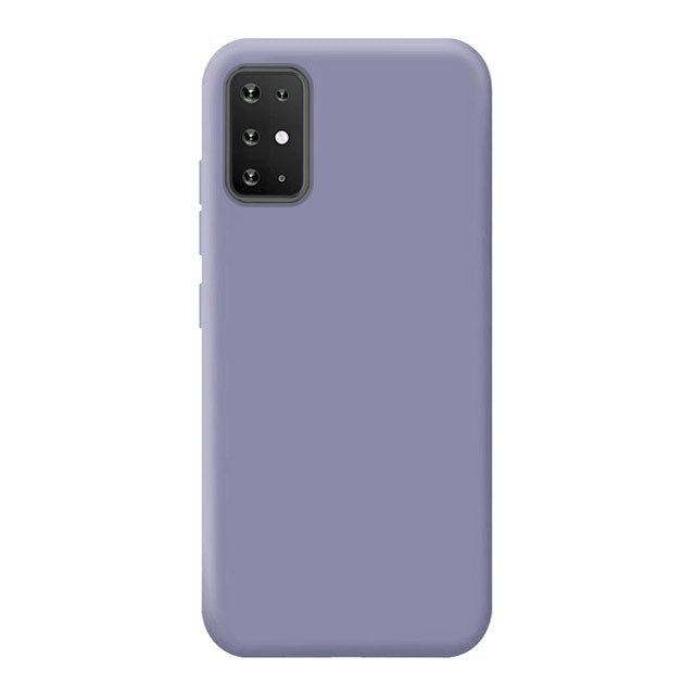 Samsung Galaxy A71 Mobilskal Silikon - Grå