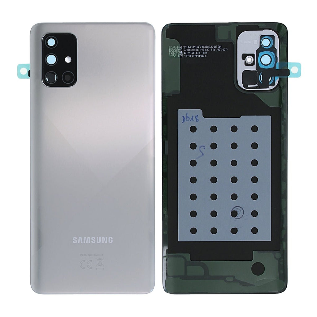 Samsung Galaxy A71 (SM - A715F) Baksida Original - Haze Crush Silver