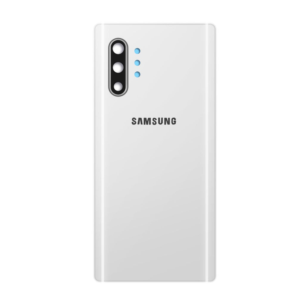 Samsung Galaxy Note 10 Plus Baksida - Vit