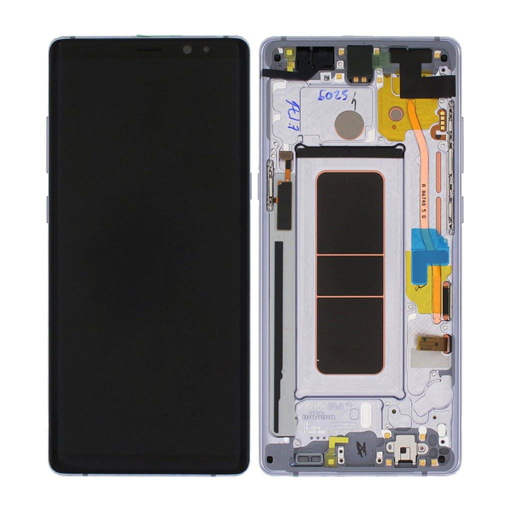 Samsung Galaxy Note 8 LCD Skärm med Display Original - Lila