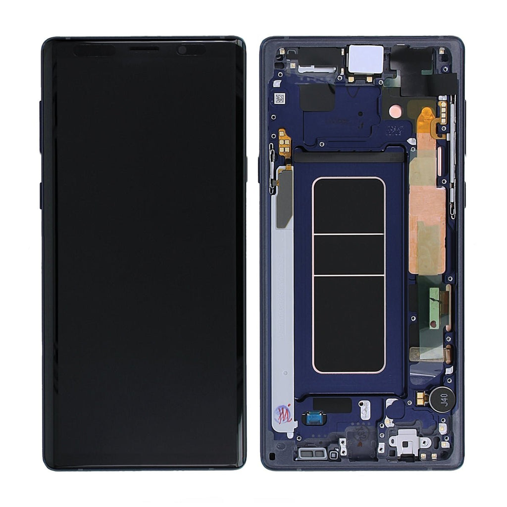 Samsung Galaxy Note 9 (SM - N960F) Skärm med LCD Display Original - Blå