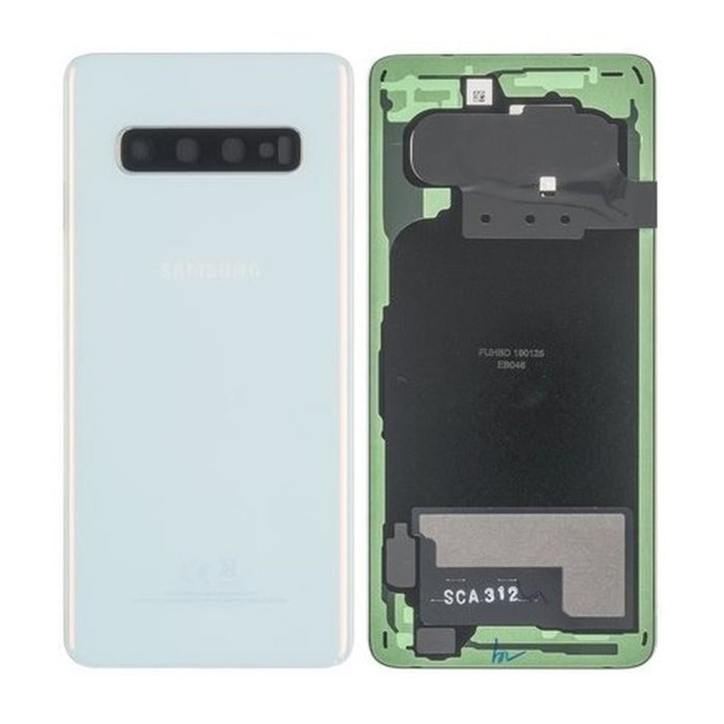 Samsung Galaxy S10 Baksida Original - Vit