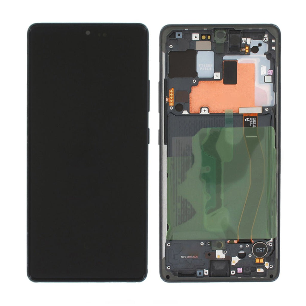 Samsung Galaxy S10 Lite (SM - G770F) Skärm med LCD Display Original - Svart